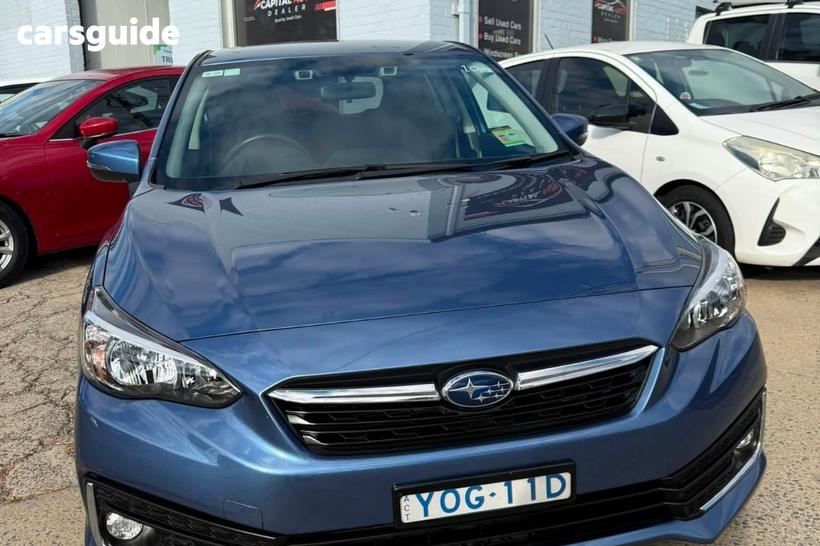 Blue 2020 Subaru Impreza Hatchback 2.0I-L (Awd)