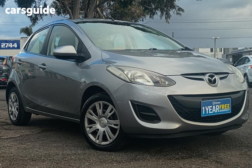 Silver 2013 Mazda 2 Hatchback Neo
