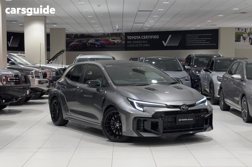 Silver 2025 Toyota GR Corolla Hatchback Gts