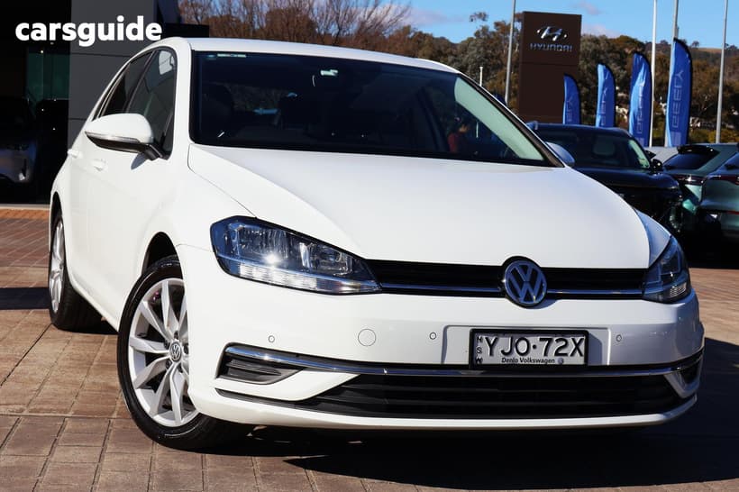 White 2019 Volkswagen Golf Hatchback 110 Tsi Comfortline