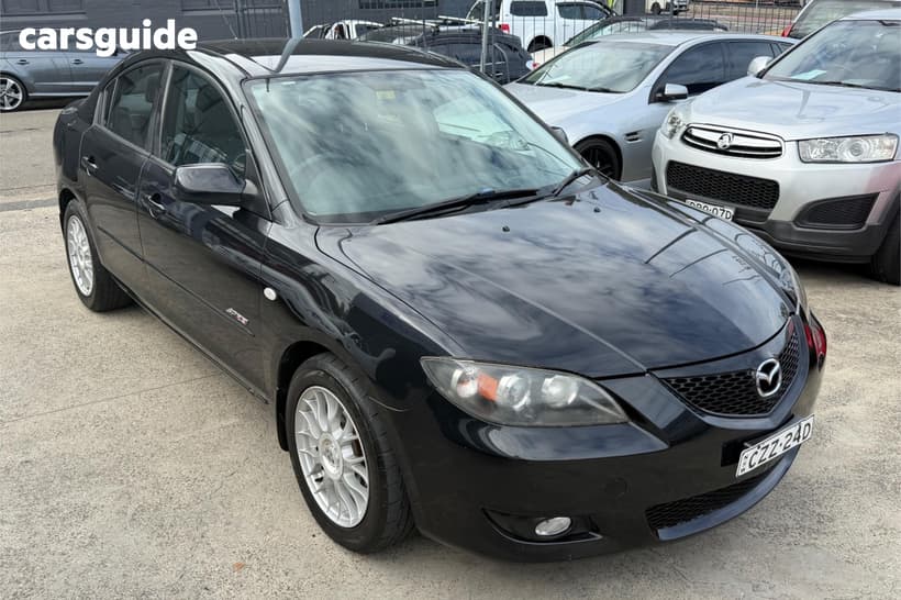 Black 2005 Mazda 3 Sedan Neo