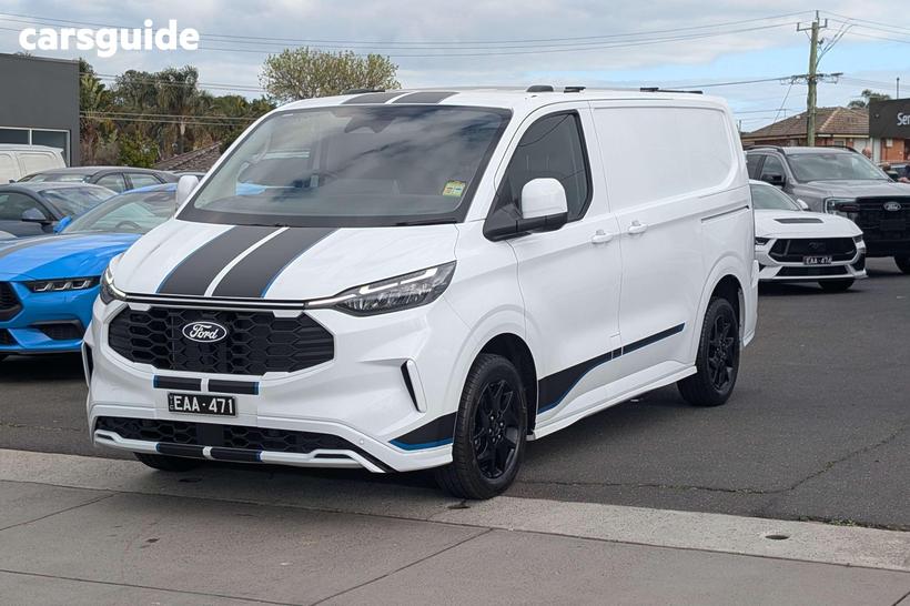 White 2025 Ford Transit Custom Van Sport (Swb)