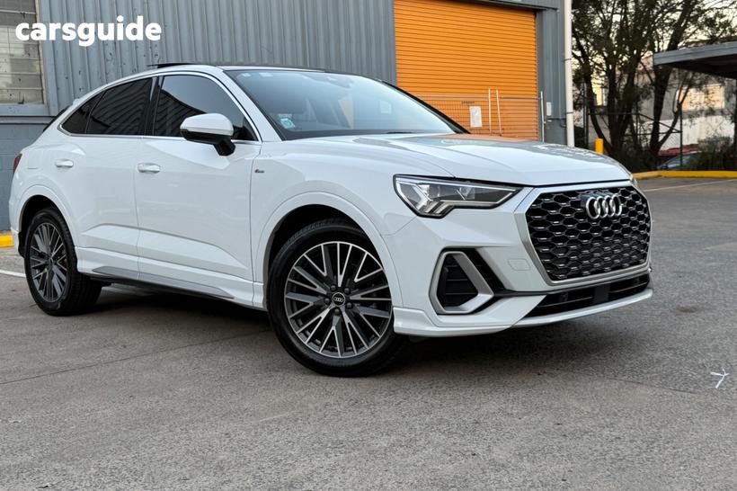 White 2021 Audi Q3 Sportback 35 Tfsi S Line