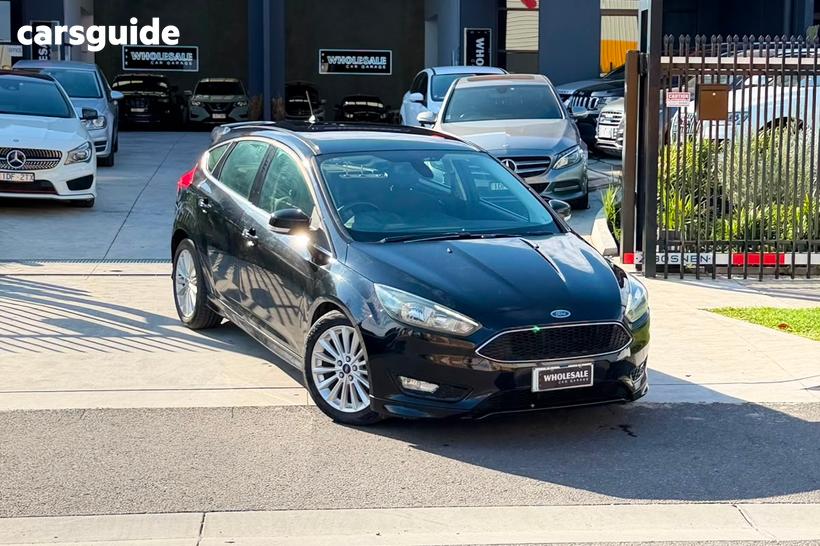 Black 2018 Ford Focus Hatchback Sport (5 Yr)