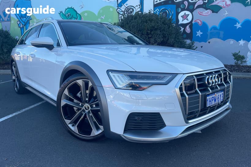White 2022 Audi A6 Wagon Allroad Quattro 45 Tdi