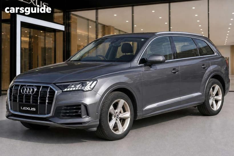 Grey 2021 Audi Q7 Wagon 45 Tdi Quattro Mhev