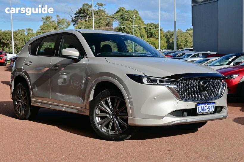Silver 2026 Mazda CX-5 Wagon G35 Akera Turbo (Awd)