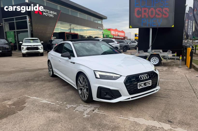 White 2023 Audi A5 Sportback 45 Tfsi Quattro S Line Mhev