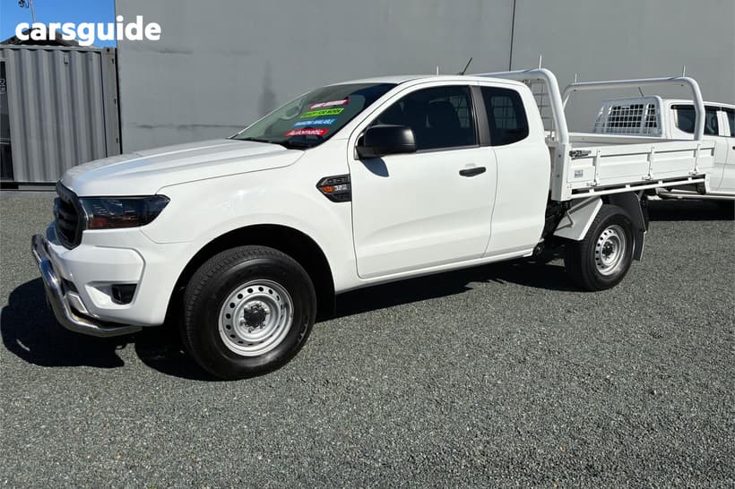 White 2020 Ford Ranger Super Cab Chassis Xl 3.2 (4X4)