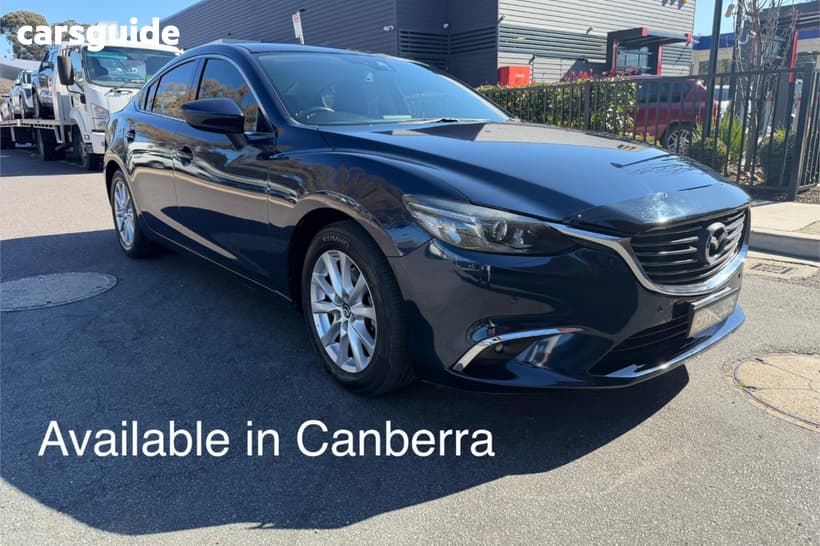 Blue 2016 Mazda 6 Sedan Touring