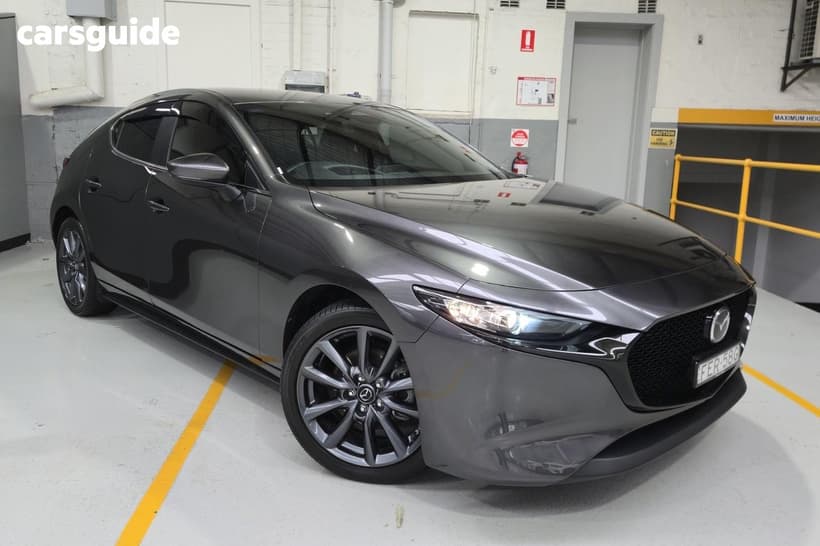 Grey 2023 Mazda 3 Hatchback G20 Evolve