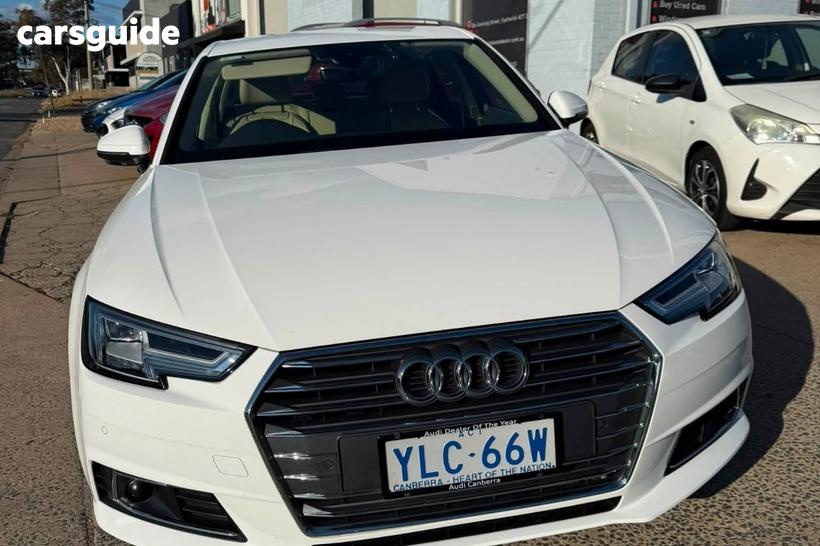 White 2016 Audi A4 Sedan 1.4 Tfsi S Tronic Sport