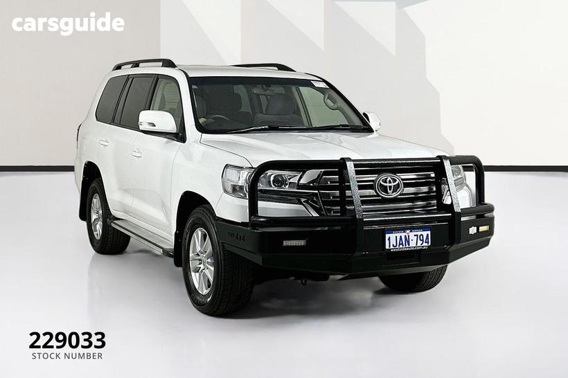 White 2016 Toyota Landcruiser Wagon Gxl (4X4)
