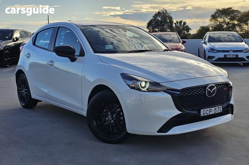 White 2026 Mazda Mazda2 Hatchback G15 Evolve