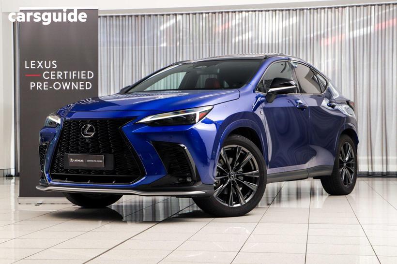 Blue 2024 Lexus NX350 Wagon F Sport Awd
