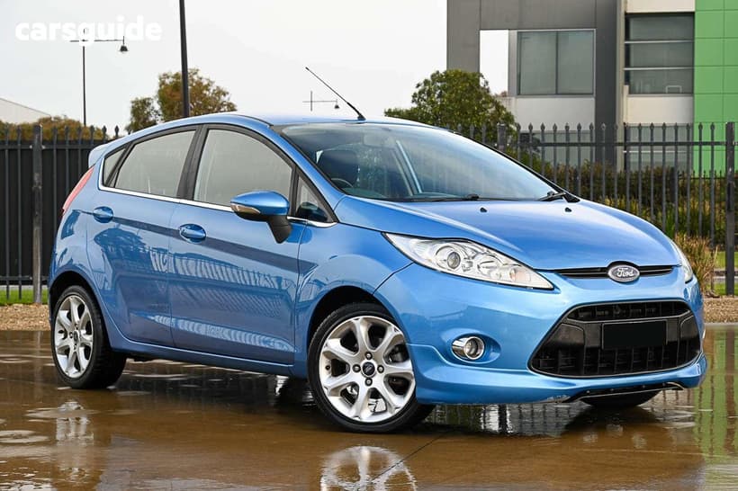 Blue 2010 Ford Fiesta Hatchback Zetec