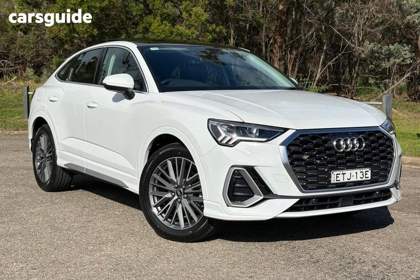 White 2022 Audi Q3 Sportback 35 Tfsi S Line