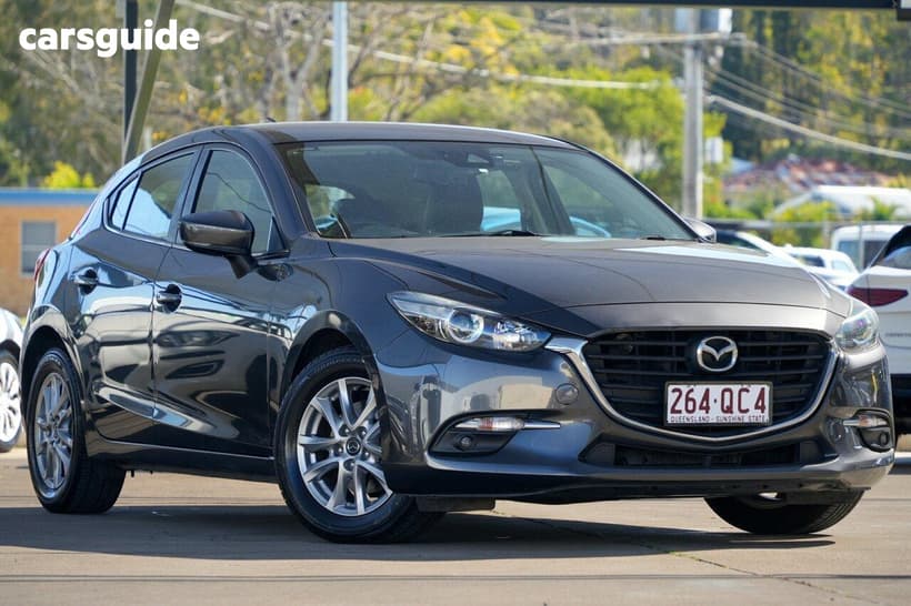 Grey 2018 Mazda 3 Hatchback Touring