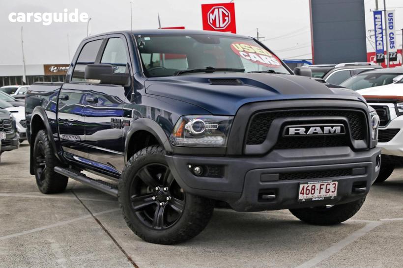 Blue 2022 RAM 1500 Crew Cab Utility Warlock Ii Rambox