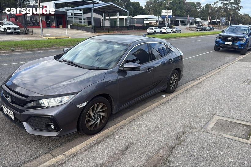 Grey 2018 Honda Civic Hatchback Vti-S