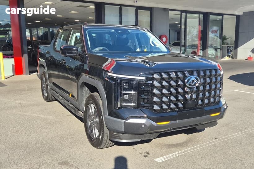 Black 2025 LDV Terron 9 Double Cab Pick Up Origin