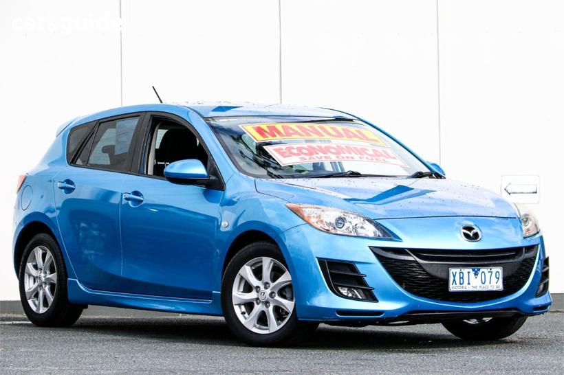 Blue 2009 Mazda 3 Hatchback Maxx Sport