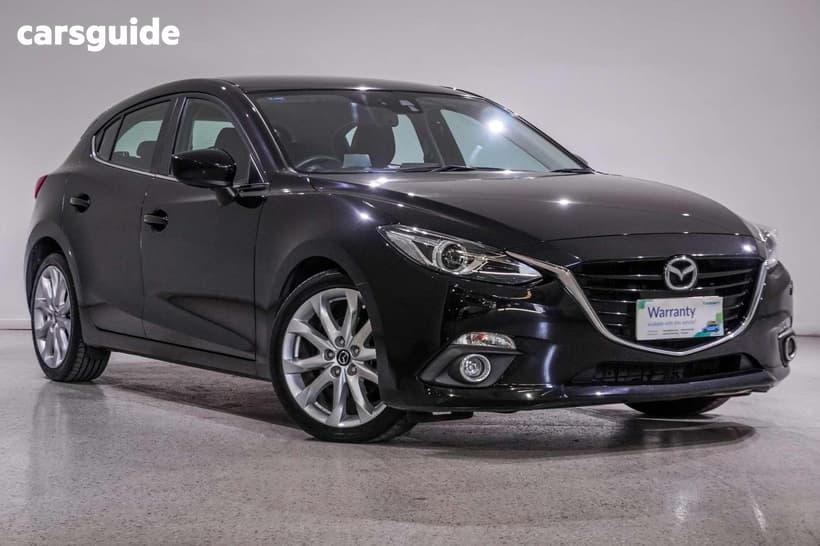 Black 2014 Mazda 3 Hatchback Sp25 Gt
