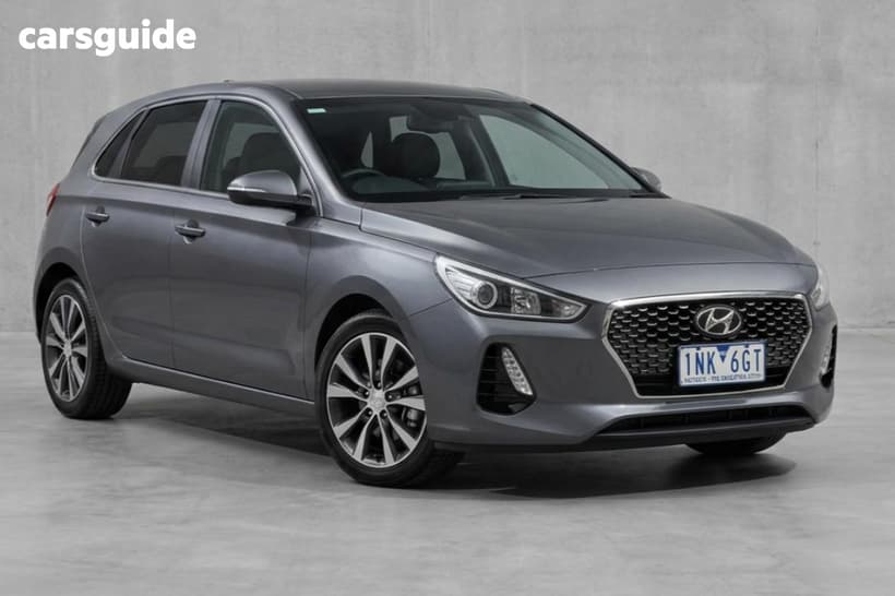 Grey 2018 Hyundai I30 Hatchback Elite