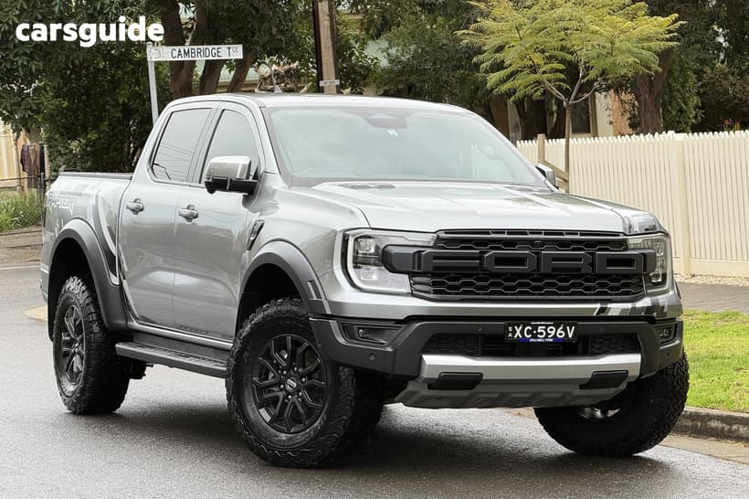 Silver 2022 Ford Ranger Double Cab Pick Up Raptor 3.0 (4X4)