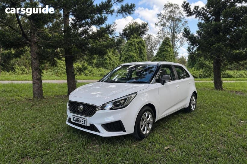 White 2022 MG MG3 Hatchback Core