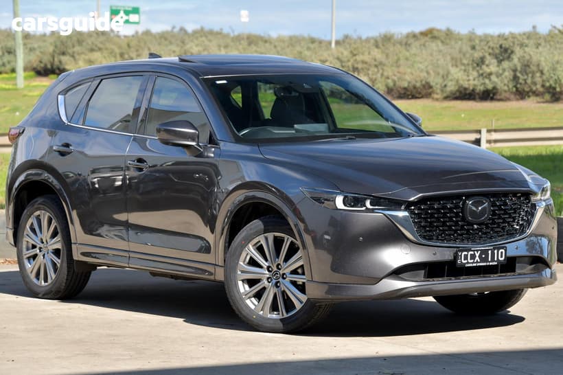 Grey 2022 Mazda CX-5 Wagon Akera (Awd)