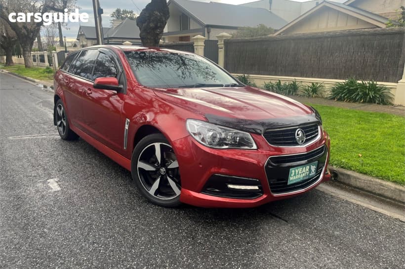 Orange 2015 Holden Commodore Sportswagon Sv6