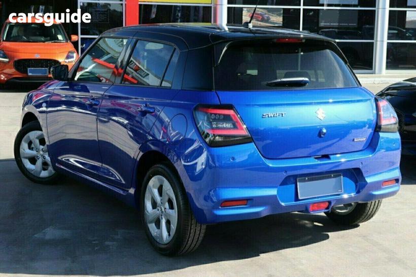 Black 2025 Suzuki Swift Hatchback Hybrid