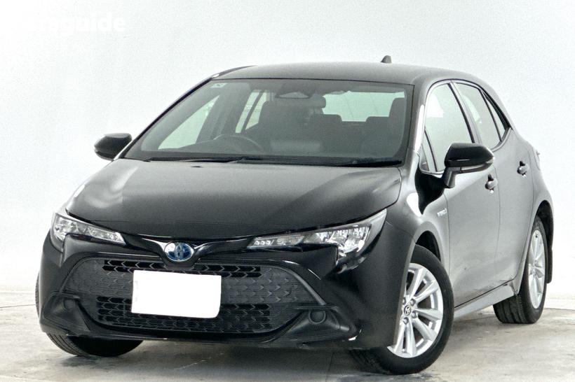 Black 2023 Toyota Corolla Hatchback Ascent Sport