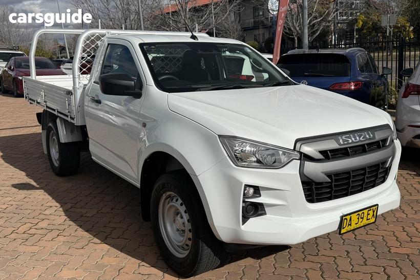 White 2020 Isuzu D-MAX Cab Chassis Sx (4X2)