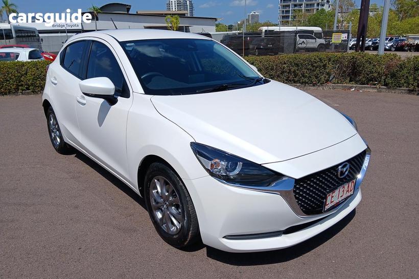 White 2020 Mazda 2 Hatchback G15 Pure