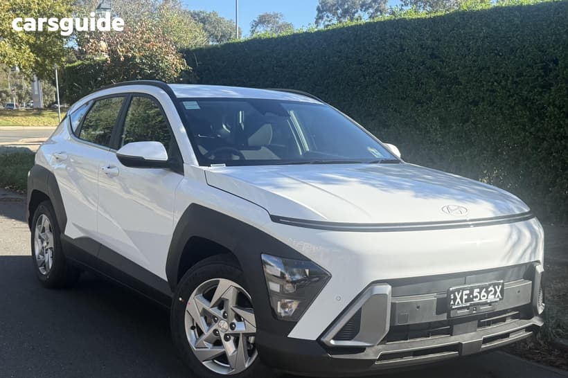 White 2026 Hyundai Kona Wagon