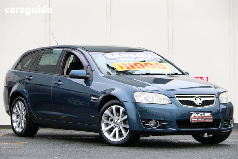 Grey 2011 Holden Commodore Sportswagon Omega
