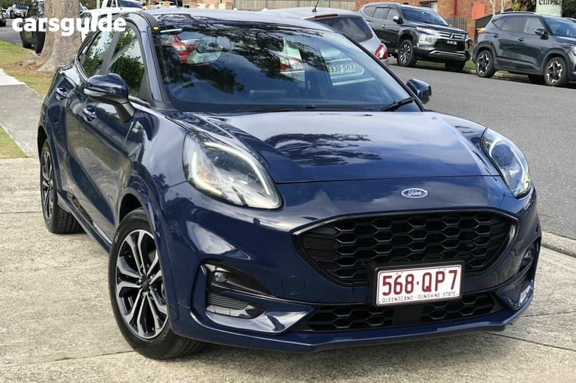 Blue 2022 Ford Puma Hatchback St-Line