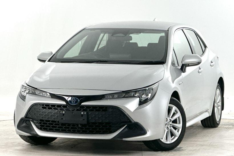 Silver 2022 Toyota Corolla Hatchback Ascent Sport Hybrid