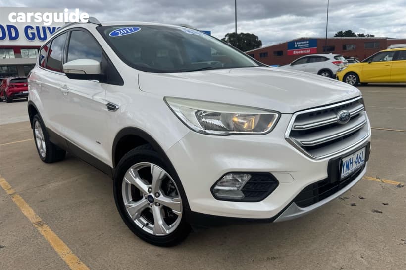 White 2017 Ford Escape Wagon Trend (Awd)