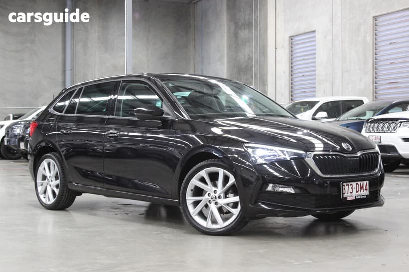 Black 2020 Skoda Scala Hatchback 110 Tsi Ambition
