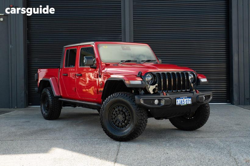Red 2022 Jeep Gladiator Dual Cab Utility Night Eagle (4X4)
