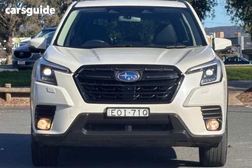 White 2021 Subaru Forester Wagon 2.5I Premium (Awd)