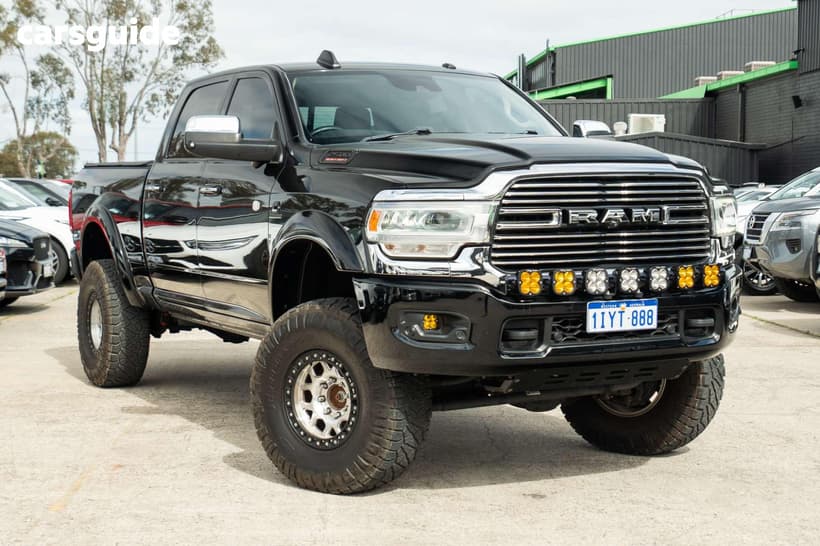 Black 2022 RAM 2500 Crew Cab Utility Laramie (4X4)