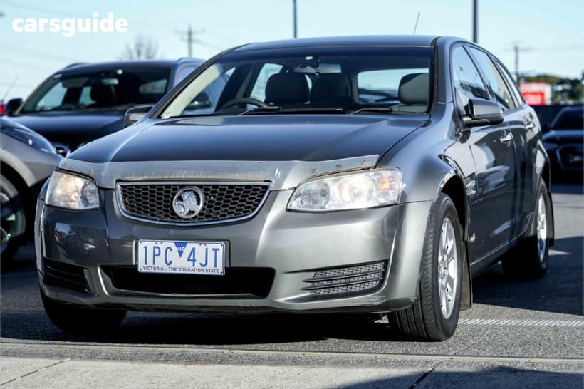 Grey 2011 Holden Commodore Sportswagon Omega