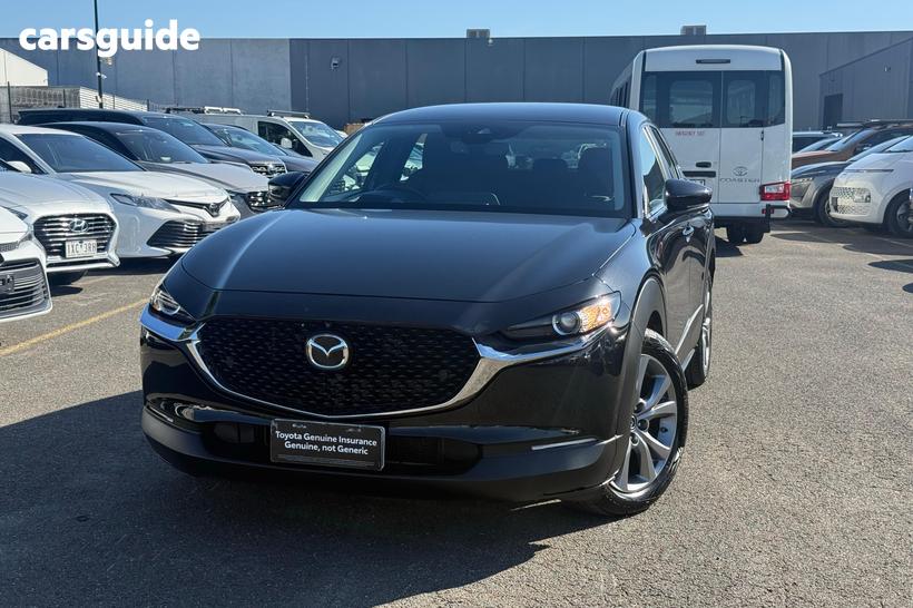 Black 2022 Mazda CX-30 Wagon G20 Evolve (Fwd)