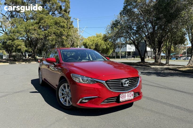 Red 2014 Mazda 6 Sedan Touring