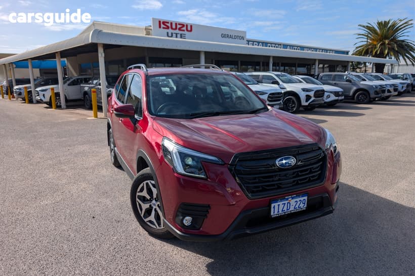Burgundy 2024 Subaru Forester Wagon 2.5I-L (Awd)