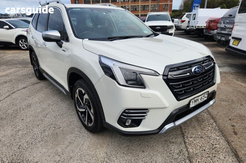 White 2022 Subaru Forester Wagon Hybrid S (Awd)